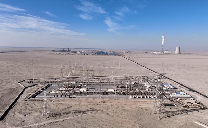 我國沙漠線路路徑最長的750千伏輸變電工程建成投運(yùn)